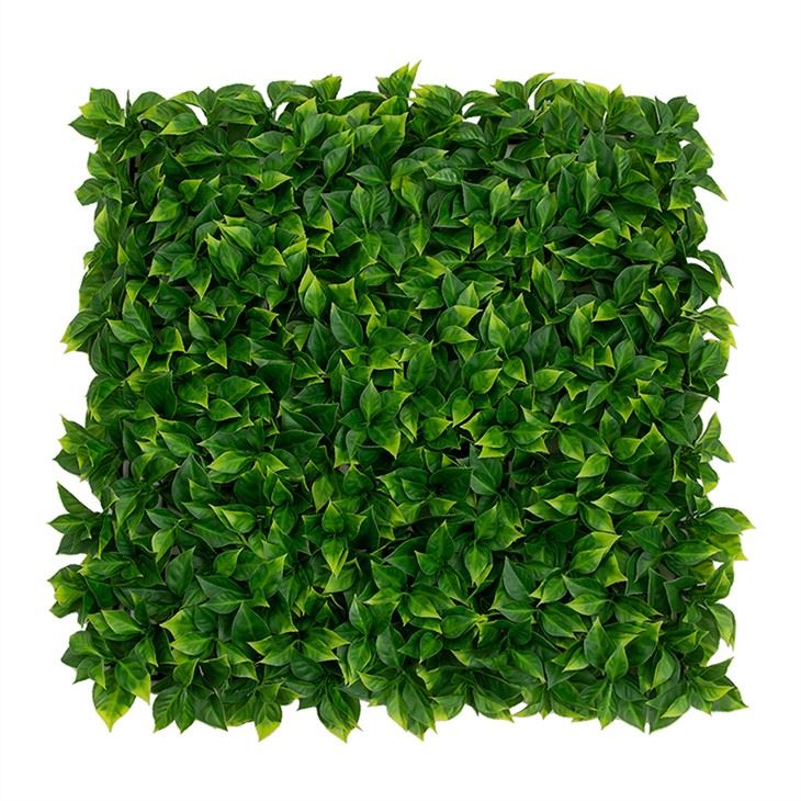 New Design Boxwood Hedge Wall Grass Panels